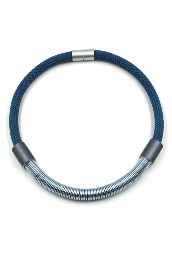 Necklace with Anodised Aluminium Tubes