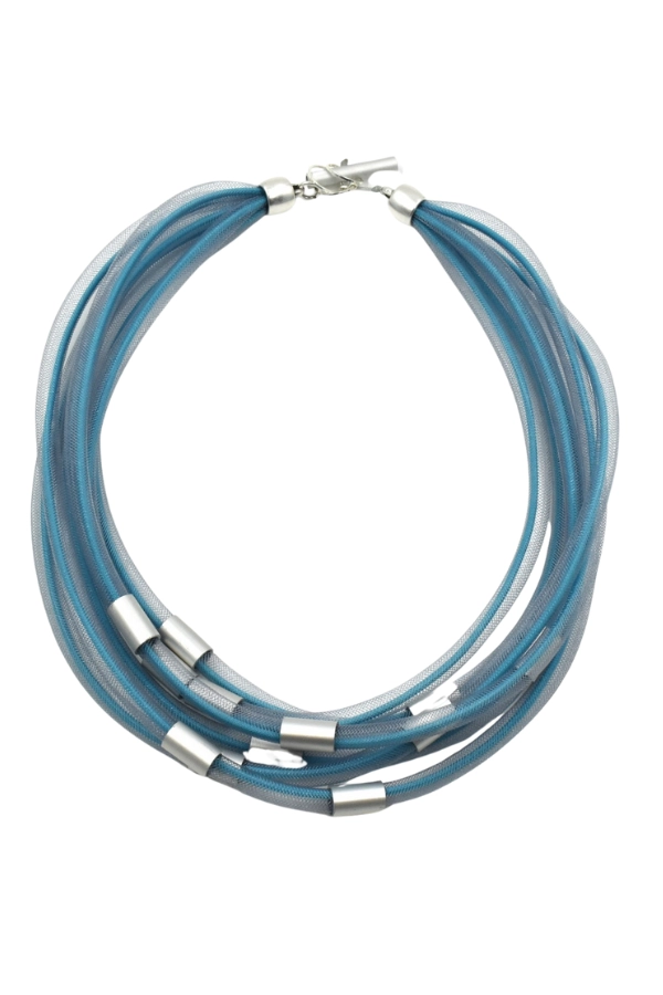 Necklace with Unique Net Cord