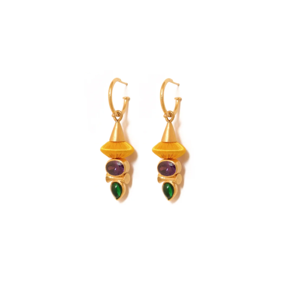 Happy Trinity Hoops | Yellow