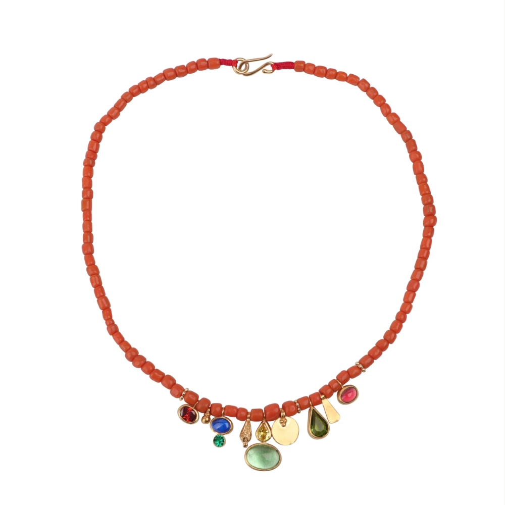Palette Necklace | Coral